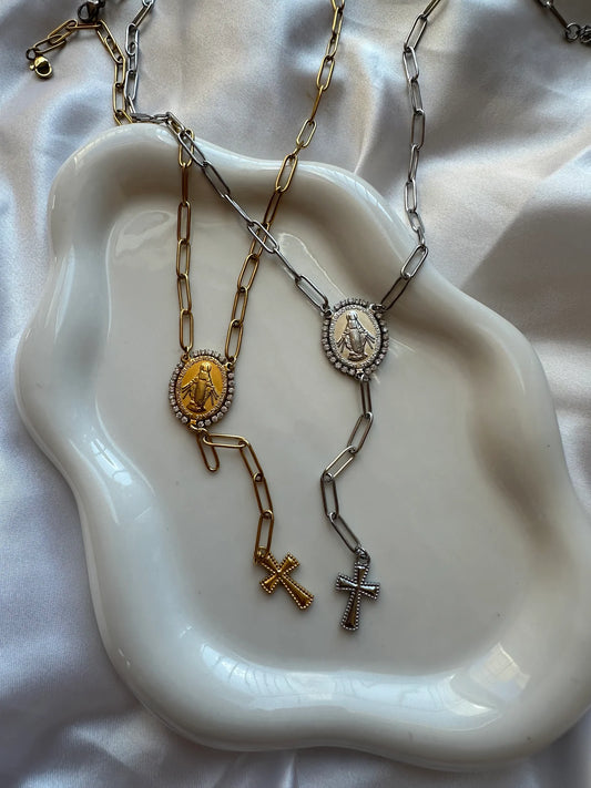 Collana Rosario madonnina