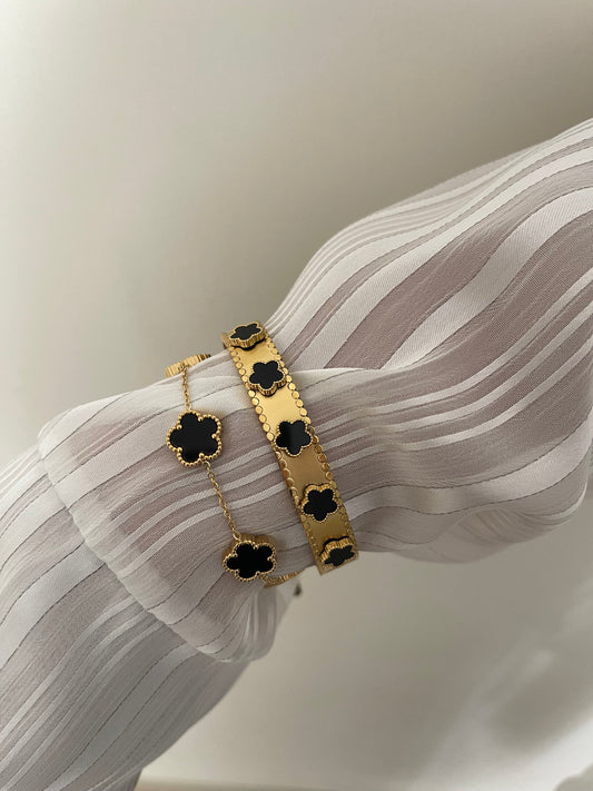 Bracciale Mood Van Nero flessibile